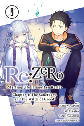Cover of Re:ZERO -Starting Life in Another World-, Chapter 4: The Sanctuary and the Witch of Greed (Manga)